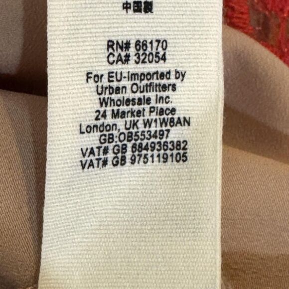 Free People Romper Womens 0 Red Sequin Lace Mesh V Neck Spaghetti Straps Mini - Picture 12 of 12